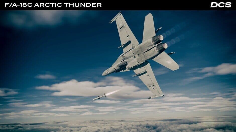 Скриншот 9 из DCS World: F/A-18C Arctic Thunder Campaign
