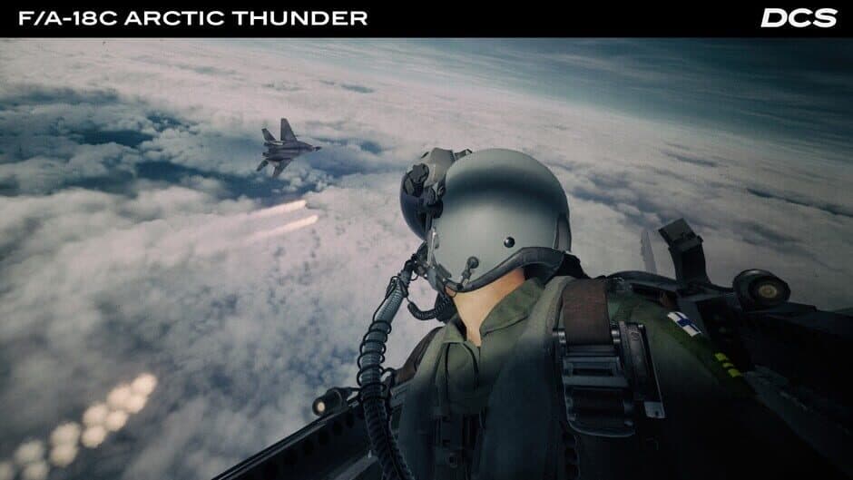 Скриншот 3 из DCS World: F/A-18C Arctic Thunder Campaign