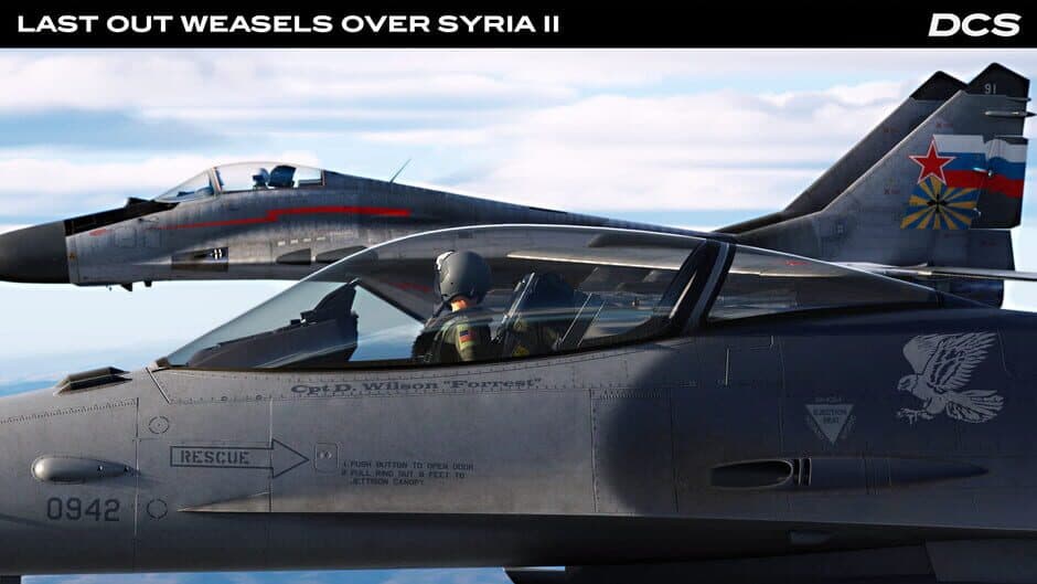 Скриншот 2 из DCS World: F-16C Last Out: Weasels over Syria II Campaign