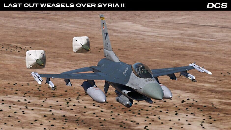 Скриншот 3 из DCS World: F-16C Last Out: Weasels over Syria II Campaign