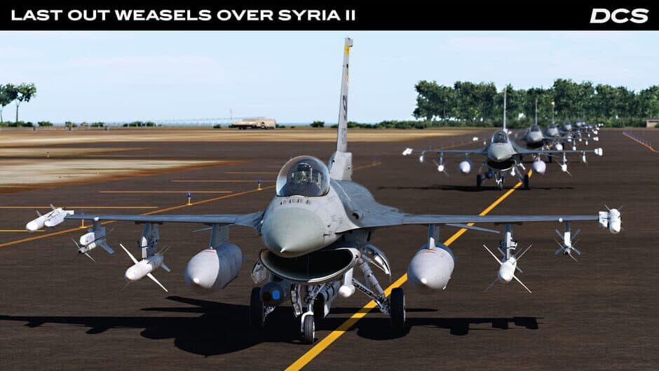 Скриншот 6 из DCS World: F-16C Last Out: Weasels over Syria II Campaign