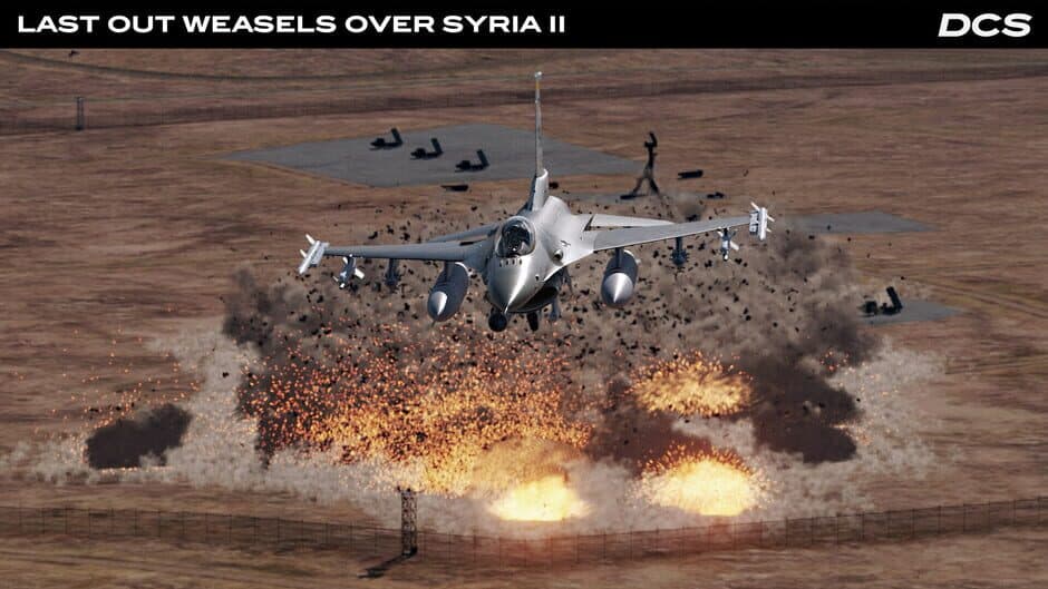 Скриншот 8 из DCS World: F-16C Last Out: Weasels over Syria II Campaign