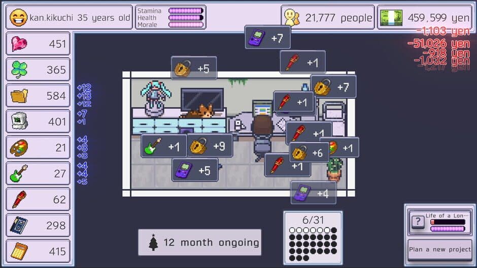 Скриншот 3 из Life of a Lonely Indie Game Developer