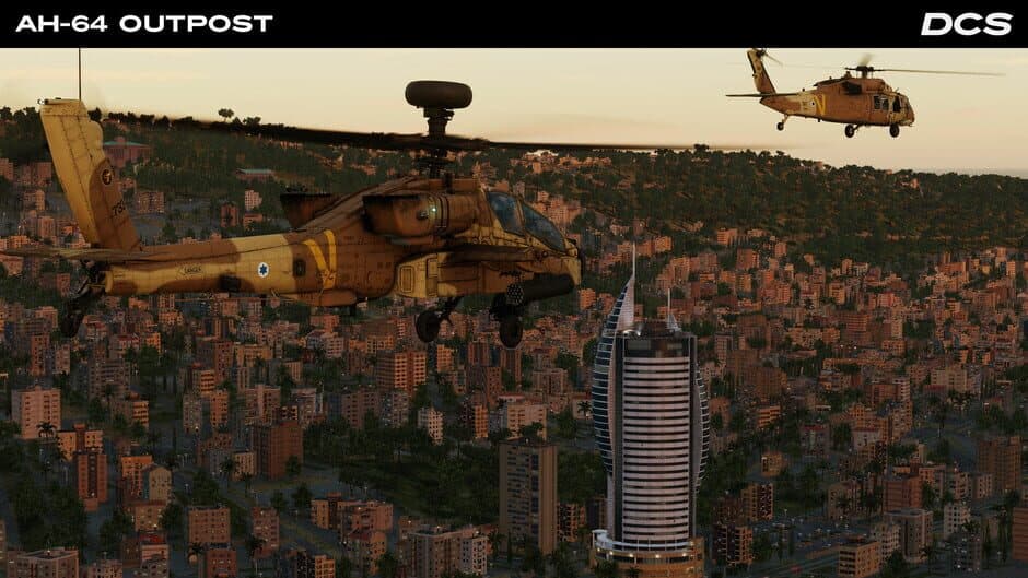 Скриншот 9 из DCS World: AH-64D Outpost Campaign by Stone Sky