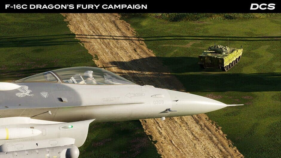 Скриншот 4 из DCS World: F-16C Dragon's Fury Campaign by SorelRo