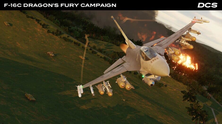 Скриншот 6 из DCS World: F-16C Dragon's Fury Campaign by SorelRo