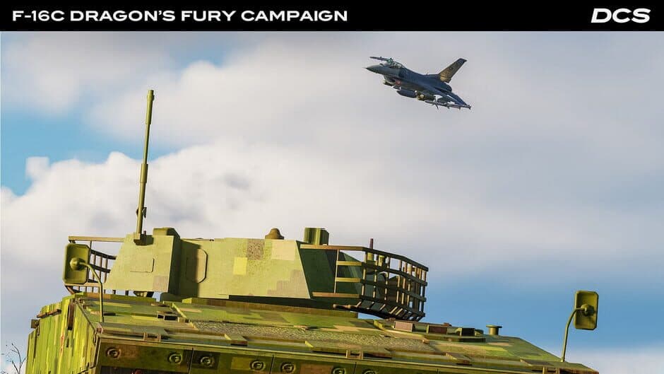Скриншот 3 из DCS World: F-16C Dragon's Fury Campaign by SorelRo