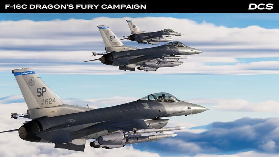 Скриншот 8 из DCS World: F-16C Dragon's Fury Campaign by SorelRo