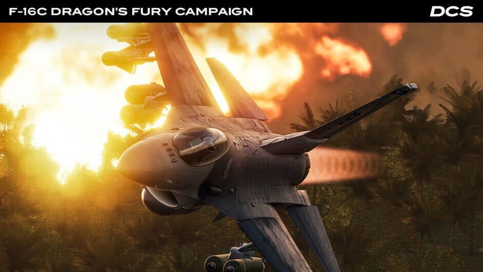 Скриншот 2 из DCS World: F-16C Dragon's Fury Campaign by SorelRo