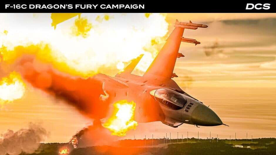 Скриншот 1 из DCS World: F-16C Dragon's Fury Campaign by SorelRo