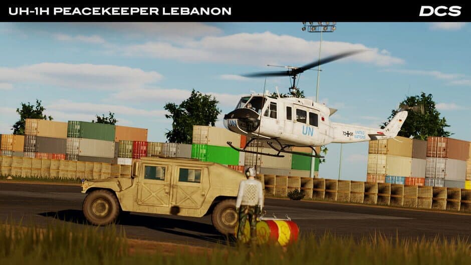 Скриншот 2 из DCS World: UH-1H Peacekeeper Lebanon Campaign by Flying Cyking