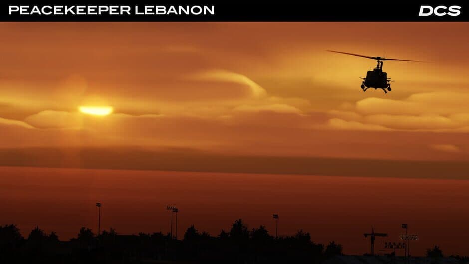 Скриншот 3 из DCS World: UH-1H Peacekeeper Lebanon Campaign by Flying Cyking