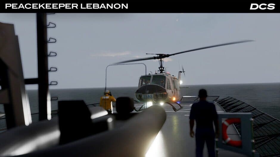 Скриншот 5 из DCS World: UH-1H Peacekeeper Lebanon Campaign by Flying Cyking