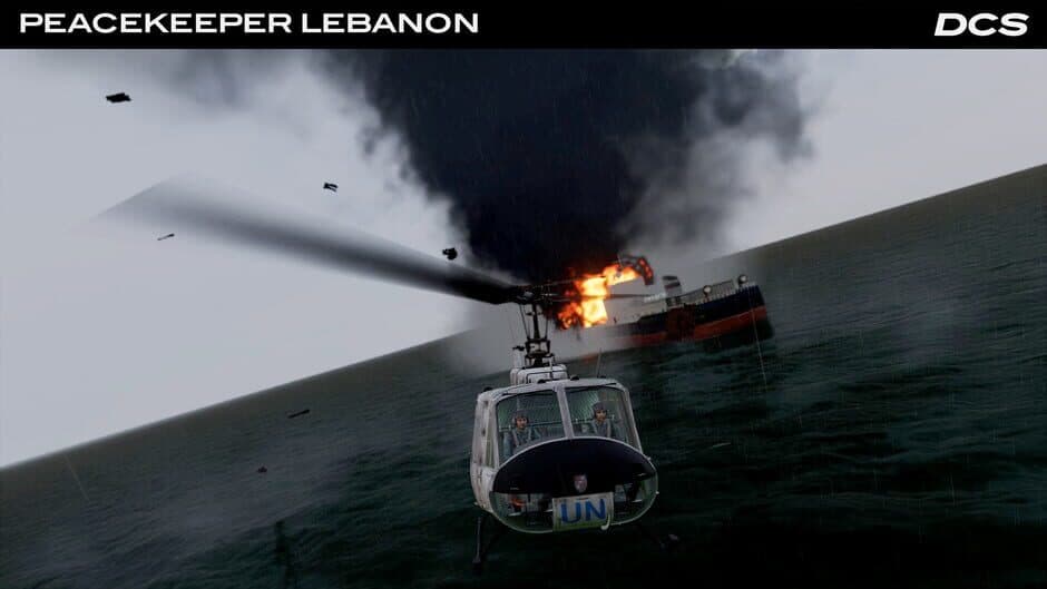Скриншот 7 из DCS World: UH-1H Peacekeeper Lebanon Campaign by Flying Cyking