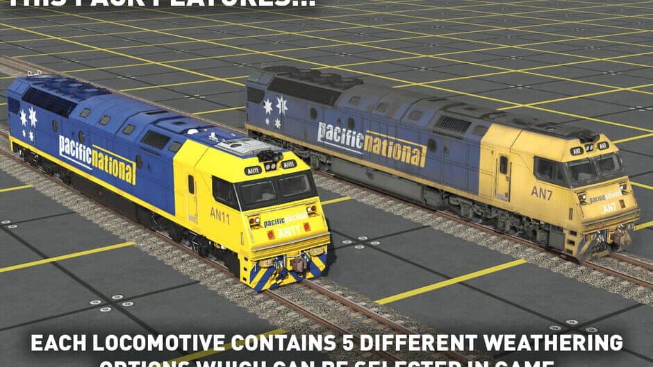 Скриншот 1 из Trainz 2019: SA AN Class - Pacific National