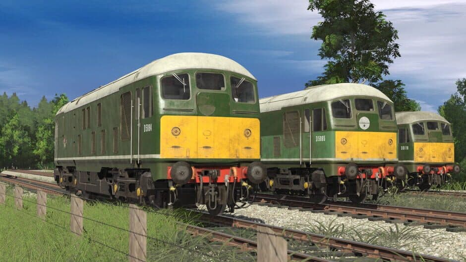 Скриншот 1 из Trainz 2019: BR Class 24 - Blue & Green