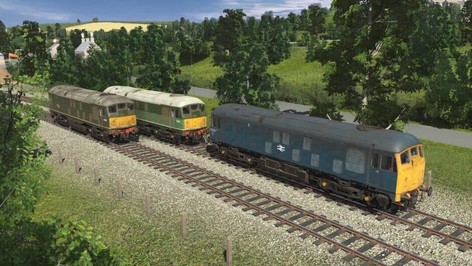 Скриншот 2 из Trainz 2019: BR Class 24 - Blue & Green