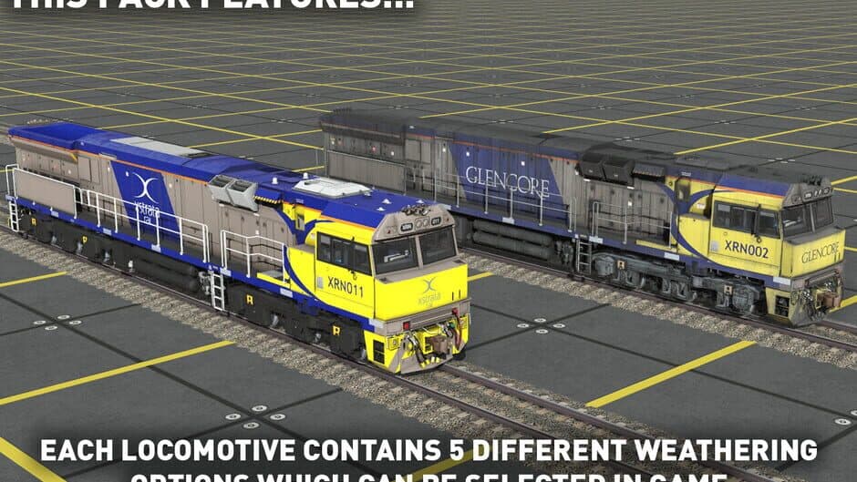 Скриншот 2 из Trainz 2019: C44aci Locomotive - Xstrata/Glencore Pack
