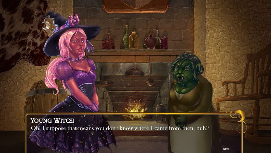 Скриншот 2 из Lythe The Forgetful Witch: A Visual Novel