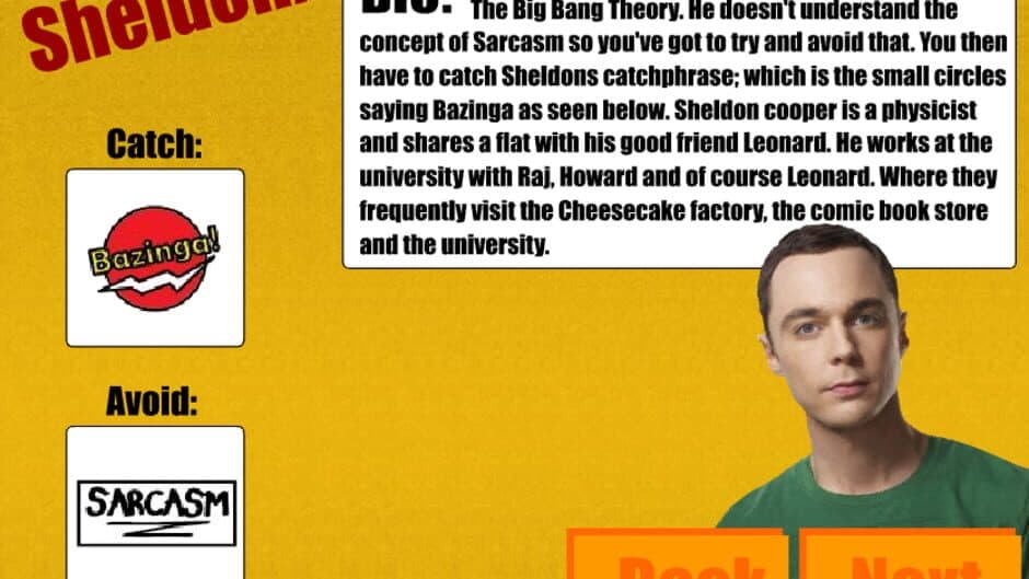 Скриншот 3 из The Big Bang Theory Game