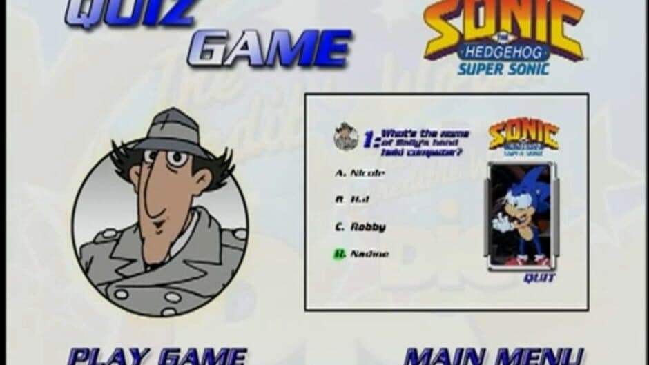 Скриншот 1 из Sonic the Hedgehog: The Blue Blur! Super Sonic - Quiz Game