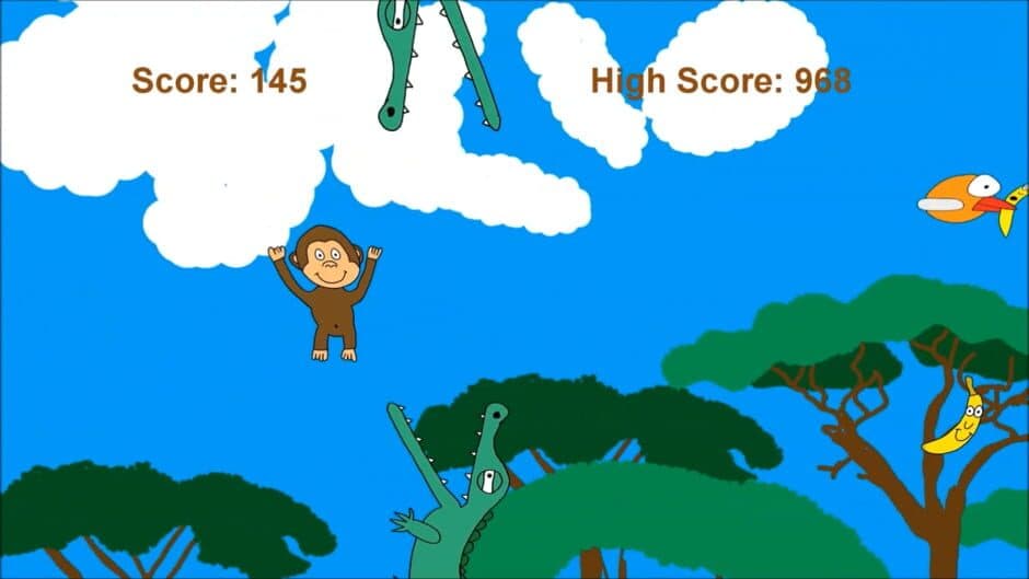 Скриншот 1 из Flappy Monkey