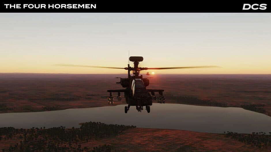 Скриншот 1 из DCS World: AH-64D The Four Horsemen Campaign by Fight's On Simulations