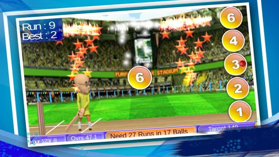 Скриншот 1 из Motu Patlu Cricket Game