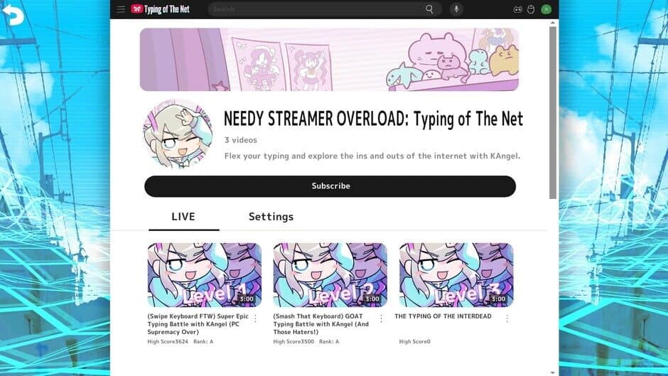Скриншот 1 из Needy Streamer Overload: Typing of The Net