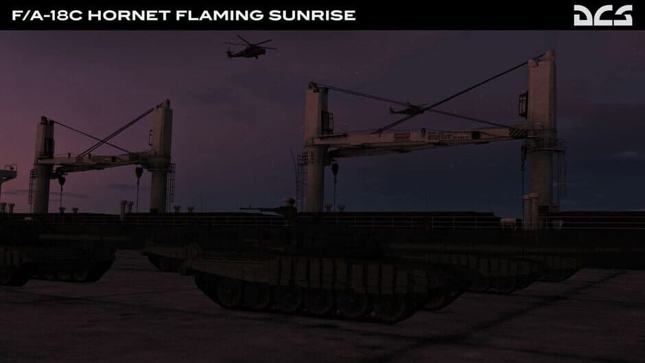 Скриншот 4 из DCS World: F/A-18C Flaming Sunrise Campaign by Sandman Simulations