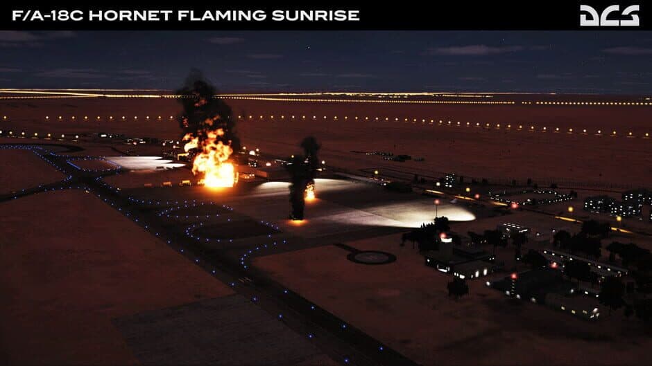 Скриншот 5 из DCS World: F/A-18C Flaming Sunrise Campaign by Sandman Simulations