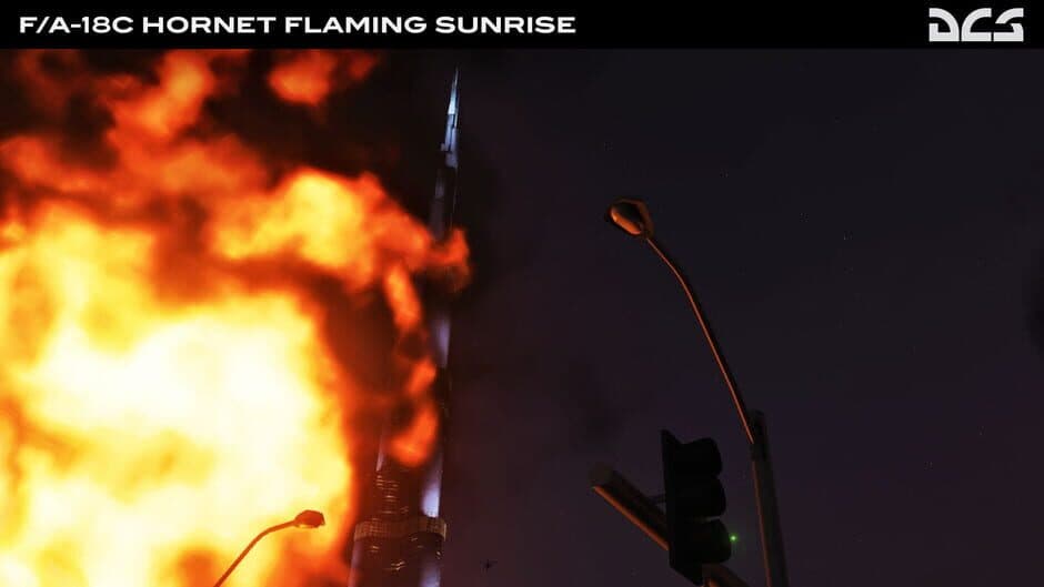 Скриншот 6 из DCS World: F/A-18C Flaming Sunrise Campaign by Sandman Simulations