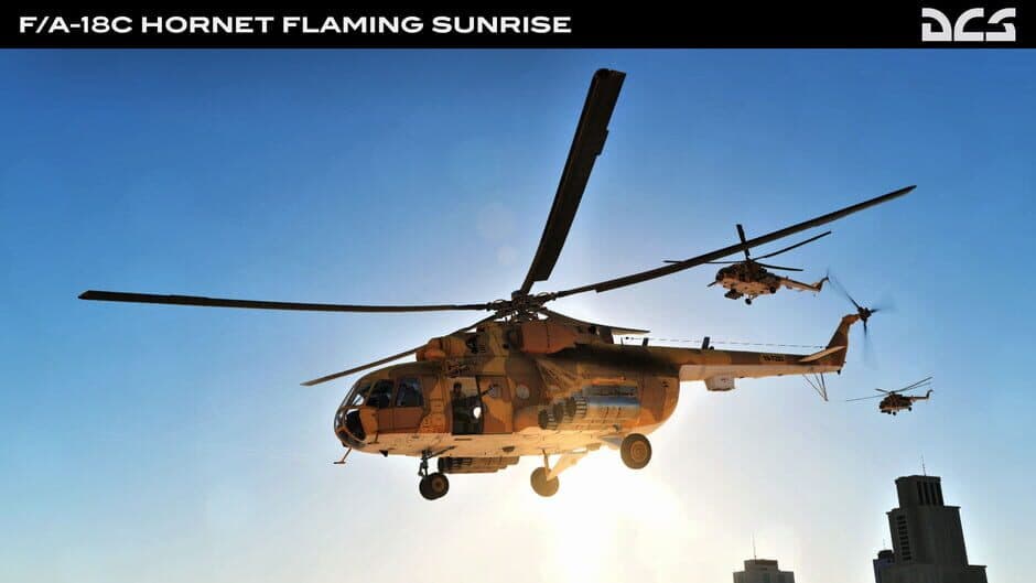 Скриншот 7 из DCS World: F/A-18C Flaming Sunrise Campaign by Sandman Simulations