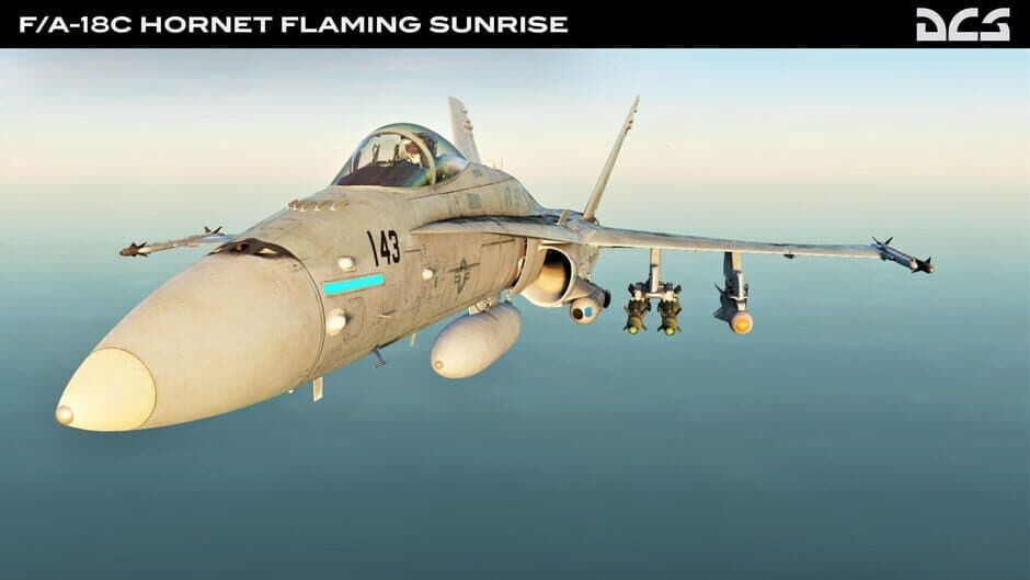 Скриншот 10 из DCS World: F/A-18C Flaming Sunrise Campaign by Sandman Simulations