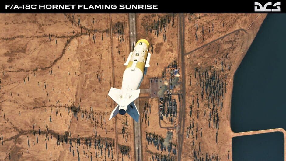 Скриншот 12 из DCS World: F/A-18C Flaming Sunrise Campaign by Sandman Simulations