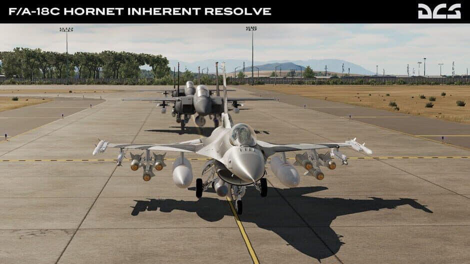 Скриншот 2 из DCS World: F/A-18C Inherent Resolve Campaign by Looking Glass