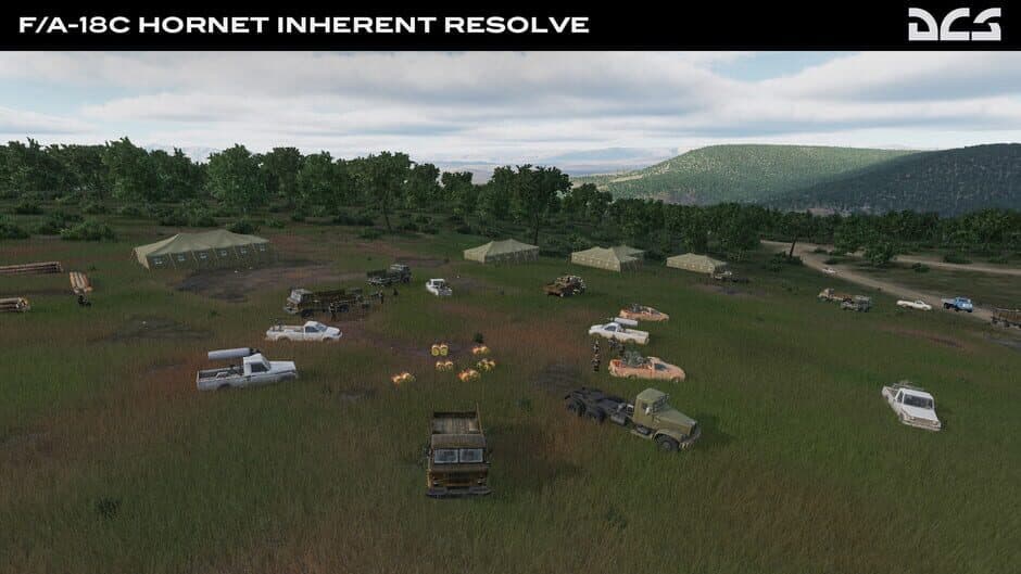 Скриншот 5 из DCS World: F/A-18C Inherent Resolve Campaign by Looking Glass