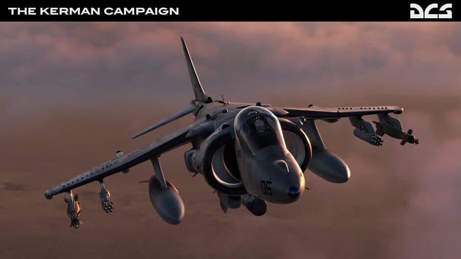 Скриншот 1 из DCS World: AV-8B Kerman Campaign by Ground Pounder Sims