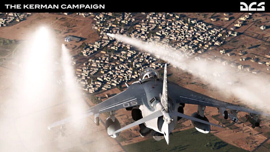 Скриншот 3 из DCS World: AV-8B Kerman Campaign by Ground Pounder Sims
