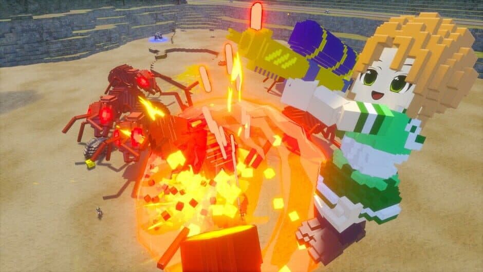 Скриншот 2 из Earth Defense Force: World Brothers 2 - Believe in Your Dream: Riho Futaba, Age 14 (Summer) Joins the Fight