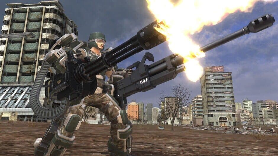 Скриншот 2 из Earth Defense Force 6: Strengthening Parts for Fencer - Gunner's Exoskeleton