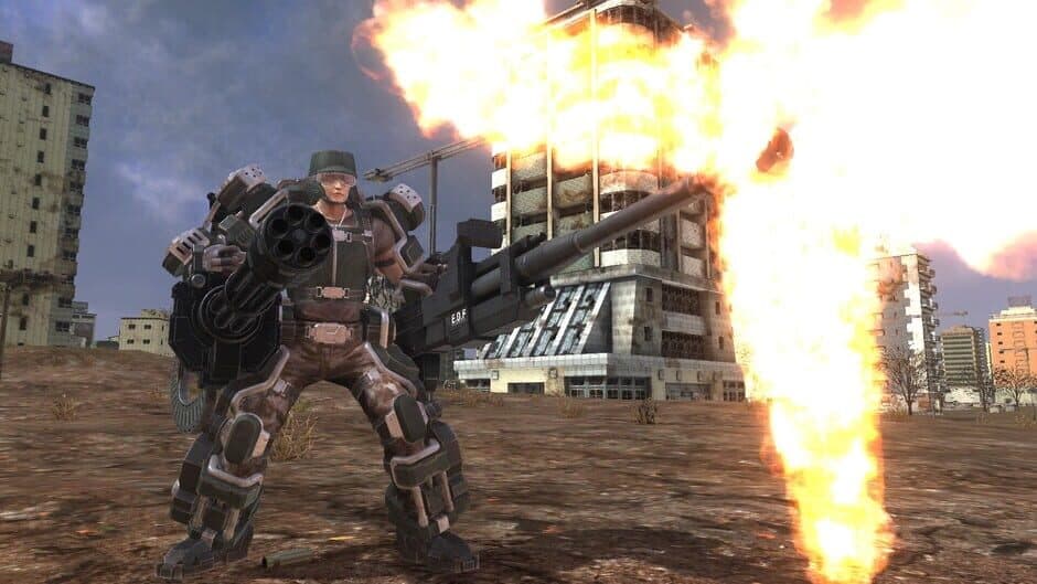 Скриншот 3 из Earth Defense Force 6: Strengthening Parts for Fencer - Gunner's Exoskeleton
