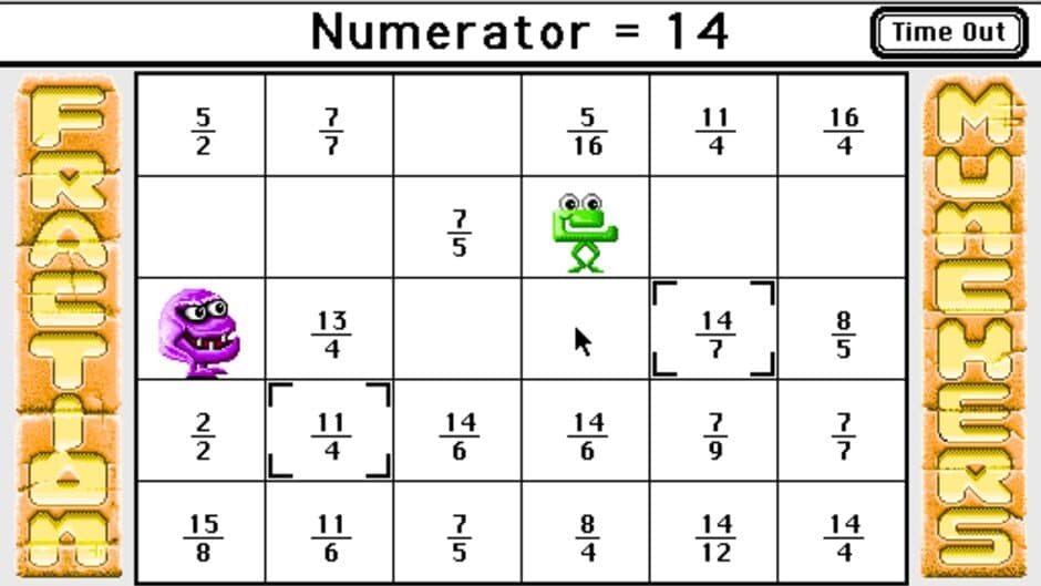 Скриншот 4 из Fraction Munchers