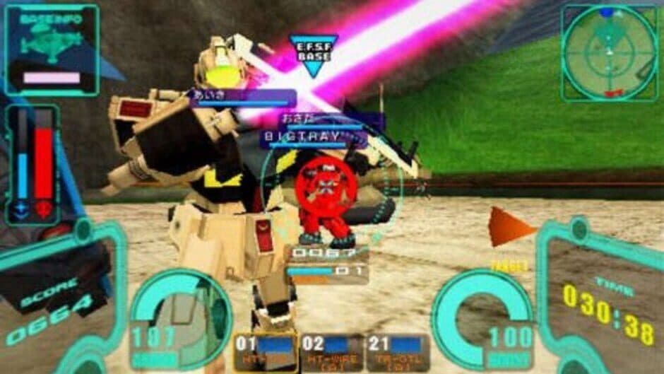 Скриншот 4 из Kidou Senshi Gundam: Senjou No Kizuna Portable