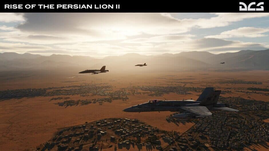 Скриншот 3 из DCS World: F/A-18C Rise of the Persian Lion II Campaign by Badger 633