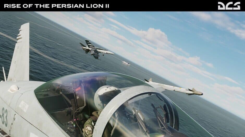 Скриншот 5 из DCS World: F/A-18C Rise of the Persian Lion II Campaign by Badger 633