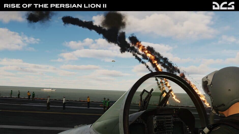 Скриншот 7 из DCS World: F/A-18C Rise of the Persian Lion II Campaign by Badger 633