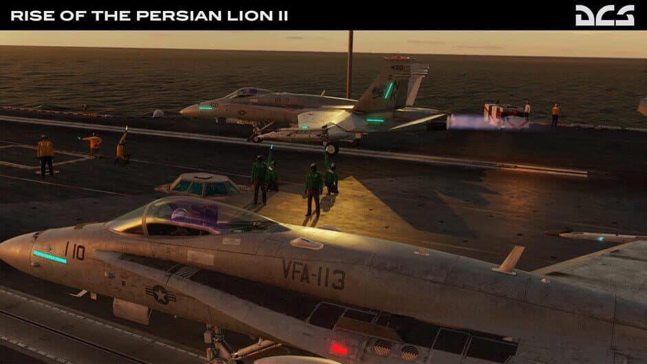 Скриншот 8 из DCS World: F/A-18C Rise of the Persian Lion II Campaign by Badger 633