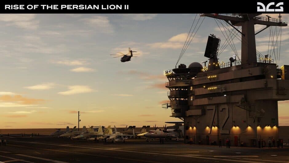Скриншот 9 из DCS World: F/A-18C Rise of the Persian Lion II Campaign by Badger 633