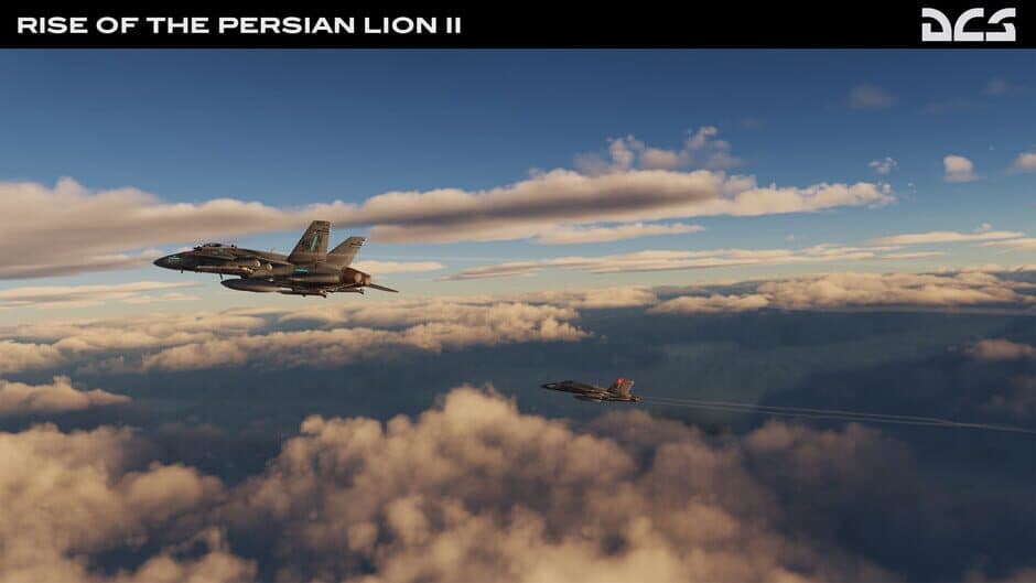 Скриншот 12 из DCS World: F/A-18C Rise of the Persian Lion II Campaign by Badger 633